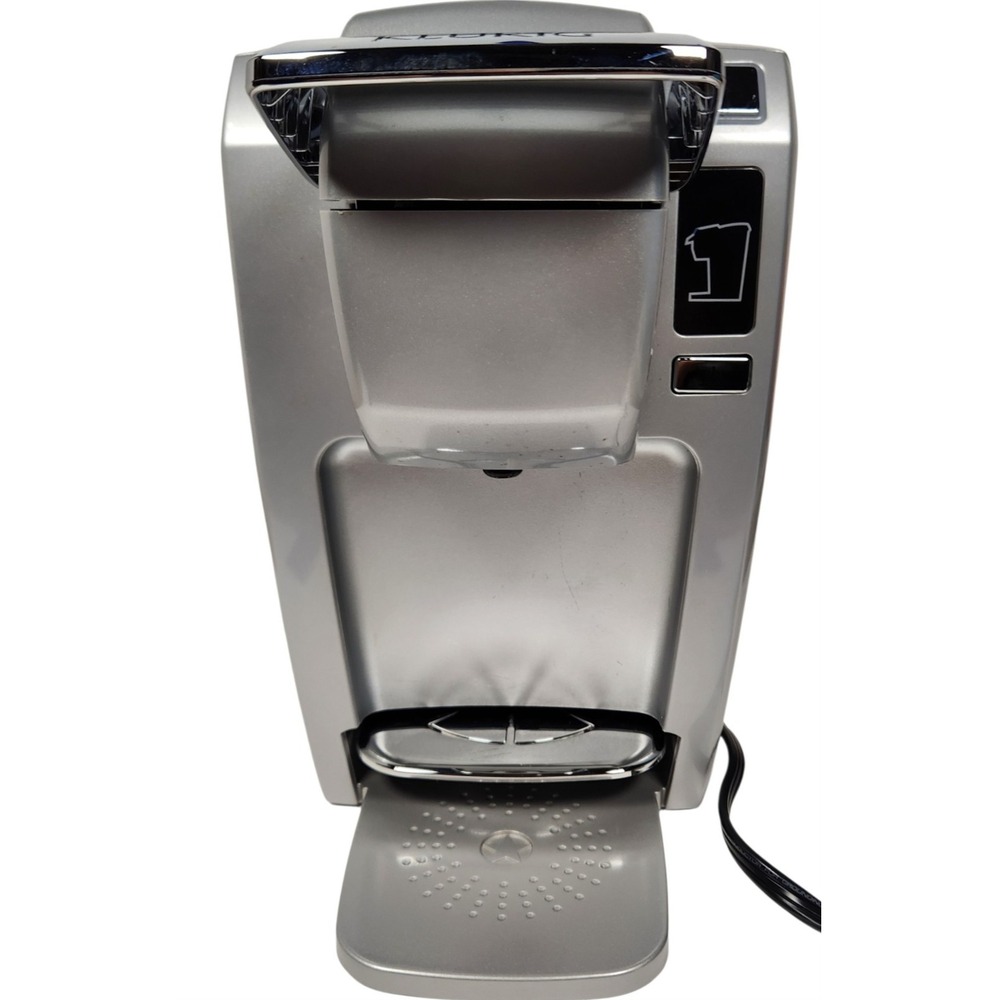 Keurig B31 Single Serve Coffee Maker Silver Compact Brewer Tested